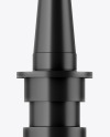 Clear Glass Nasal Spray Bottle Mockup