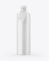 Glossy Plastic Bottle Mockup