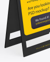 Pavement Sign Mockup