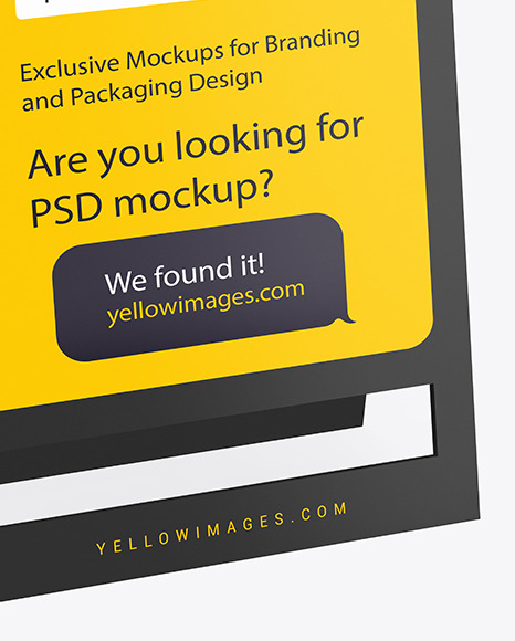 Pavement Sign Mockup