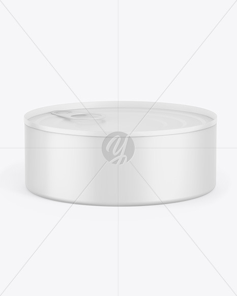 Matte Tin Can Mockup