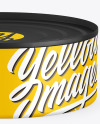 Matte Tin Can Mockup