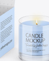 Candle W/ Box Mockup