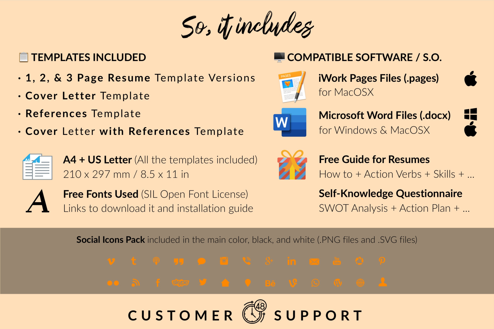Modern Resume Template for Microsoft Word & Apple Pages // Paisley Edwards CV Design Template Modern Resume Template for Microsoft Word & Apple Pages // Paisley Edwards CV Design Template