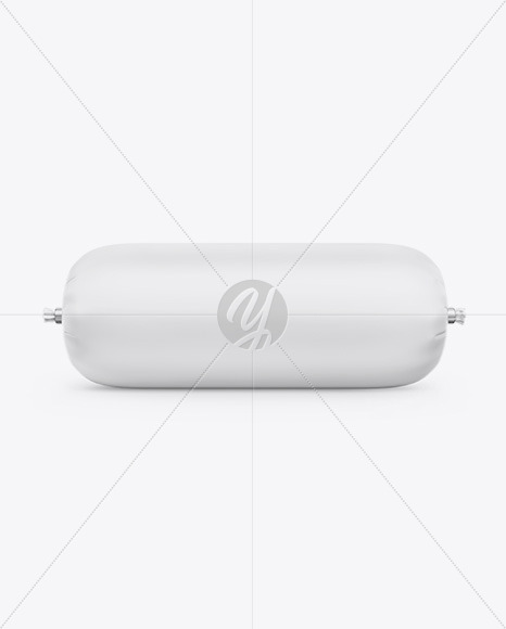 Matte Sausage Chub Mockup