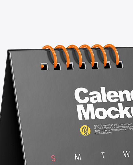 Desk Calendar Mockup