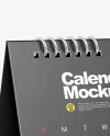 Desk Calendar Mockup