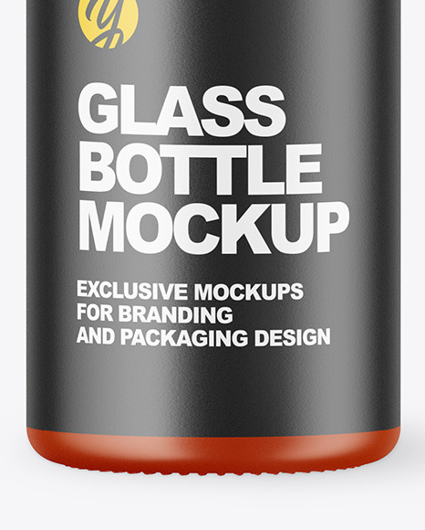 Matte Bottle Mockup Matte Bottle Mockup