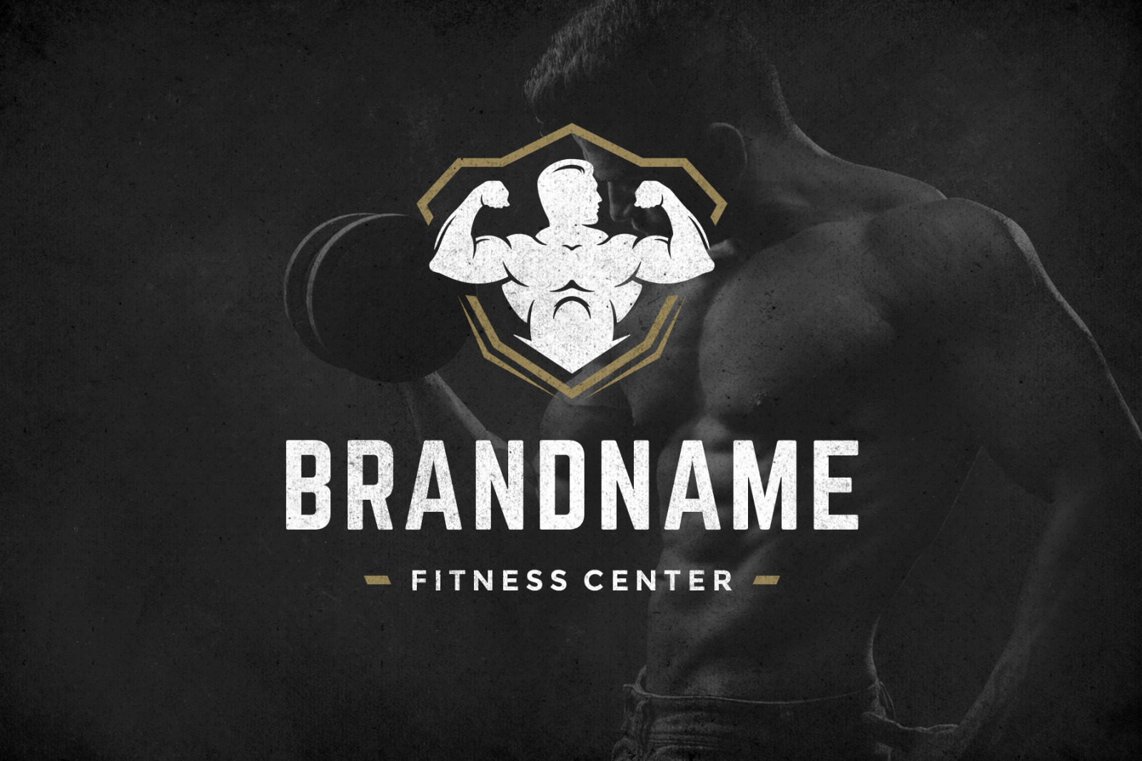 Retro Fitness & Gym Logos Set Retro Fitness & Gym Logos Set