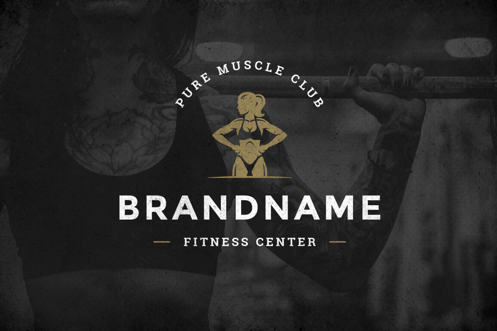 Retro Fitness & Gym Logos Set Retro Fitness & Gym Logos Set