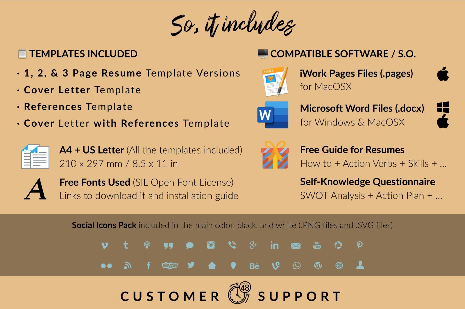Nurse Resume Template for Microsoft Word & Apple Pages // Eva Marshall CV Design Template Nurse Resume Template for Microsoft Word & Apple Pages // Eva Marshall CV Design Template