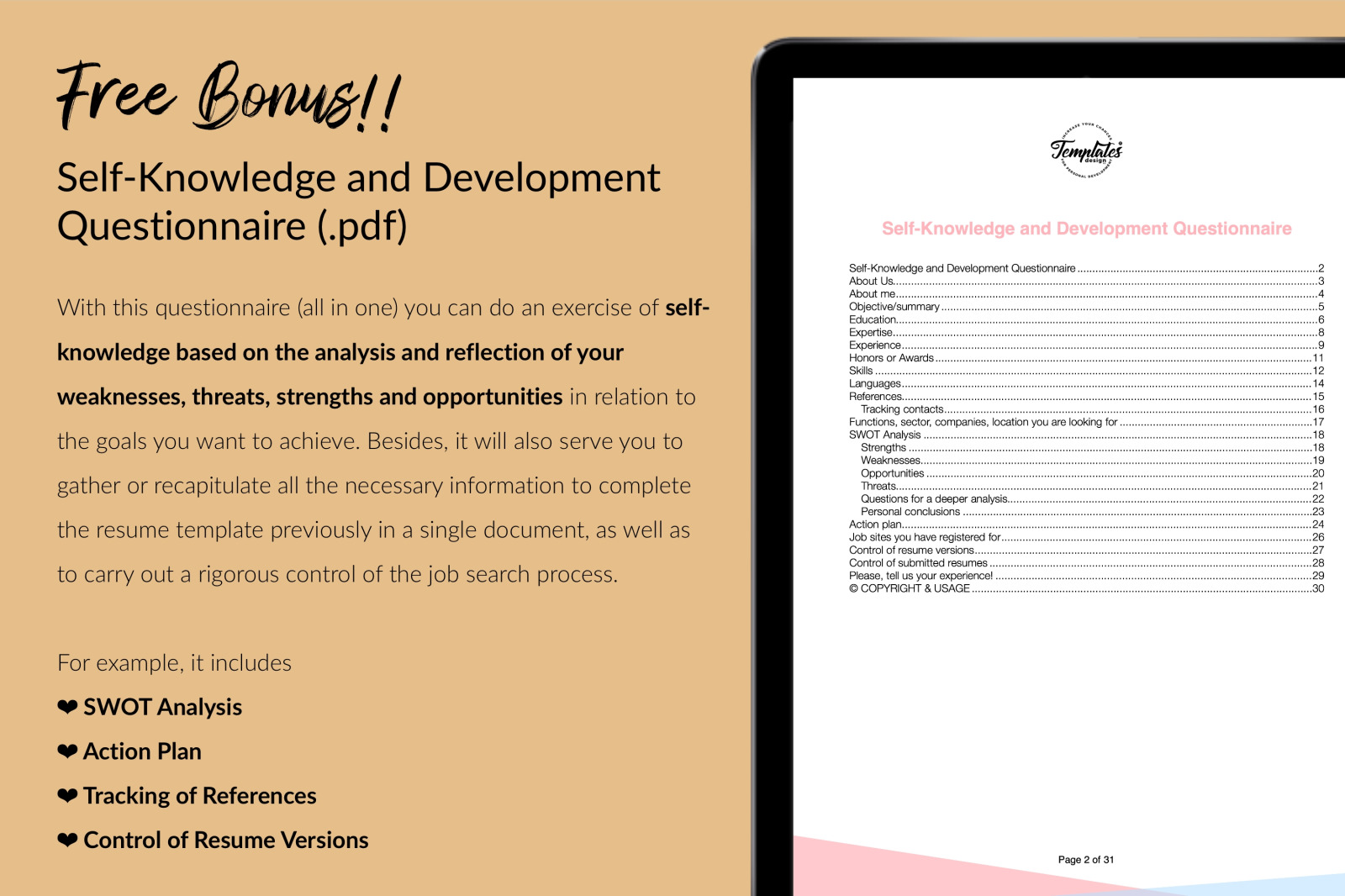 Teacher Resume Template for Microsoft Word & Apple Pages // Clara Stone CV Design Template Teacher Resume Template for Microsoft Word & Apple Pages // Clara Stone CV Design Template