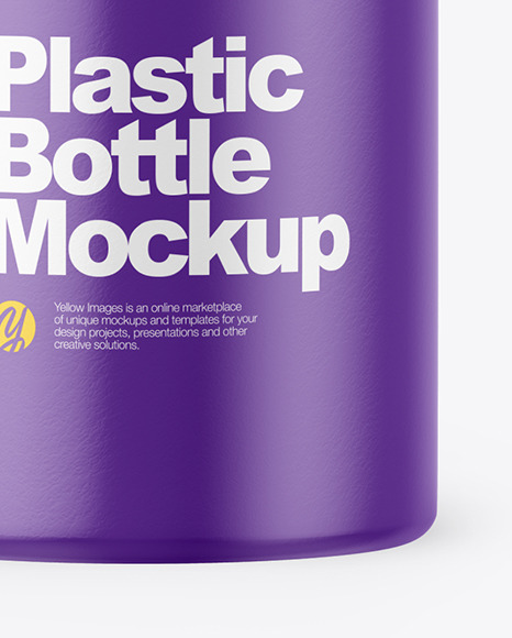 Plastic Bottle Mockup