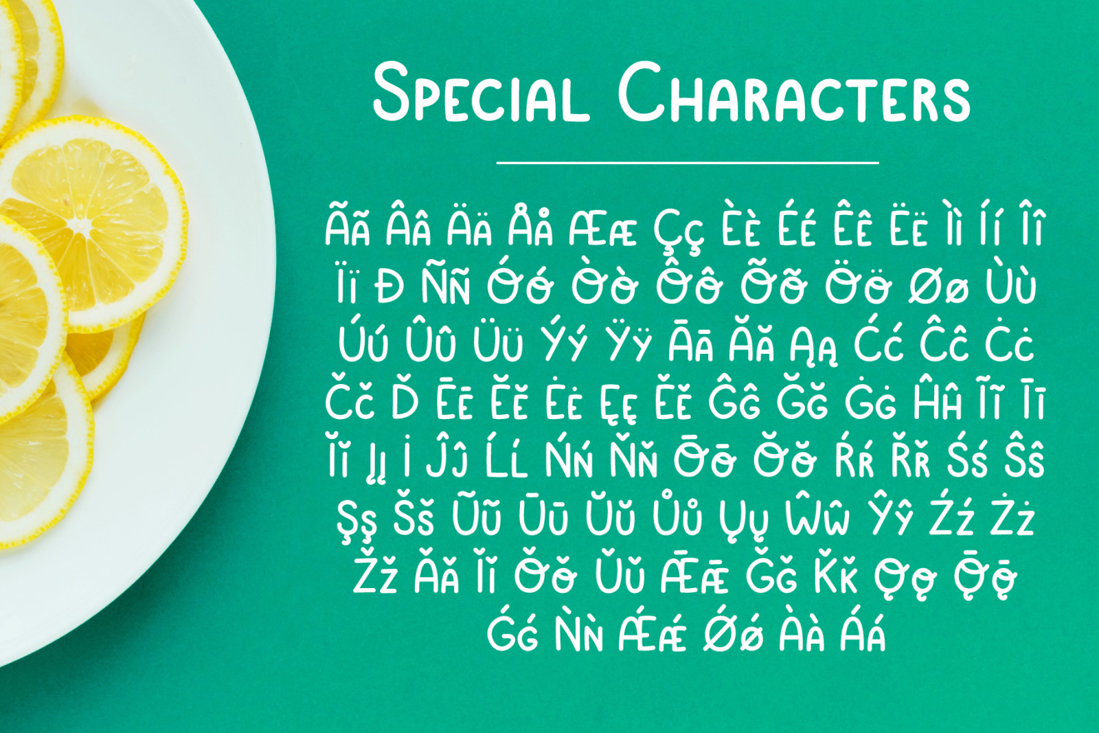 Simple playful font - Lemon Simple playful font - Lemon