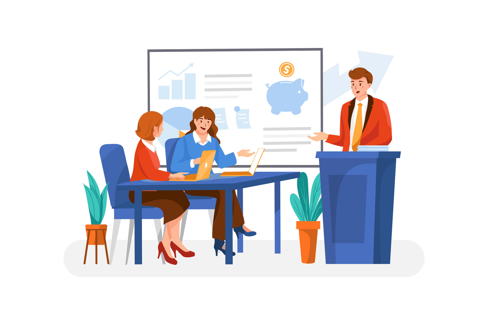 M121_Business Illustrations M121_Business Illustrations