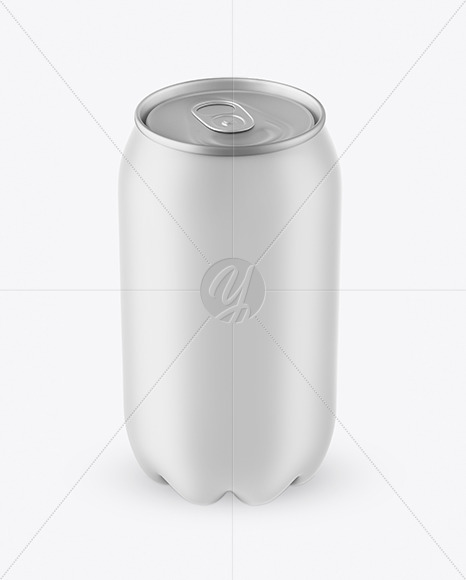 Matte PET Can Mockup