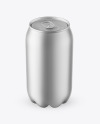 Metallized PET Can Mockup