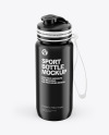 Glossy Sport Bottle Mockup