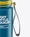 Matte Sport Bottle Mockup