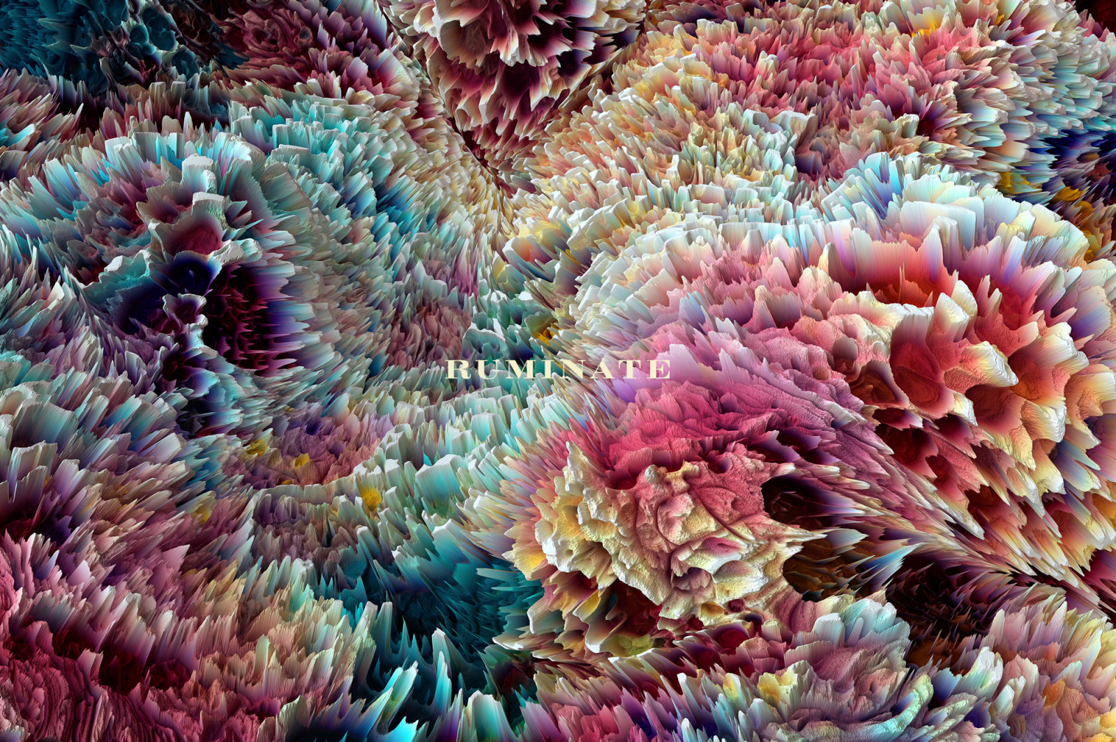 Ruminate: Experimental 3D Paint Textures Ruminate: Experimental 3D Paint Textures