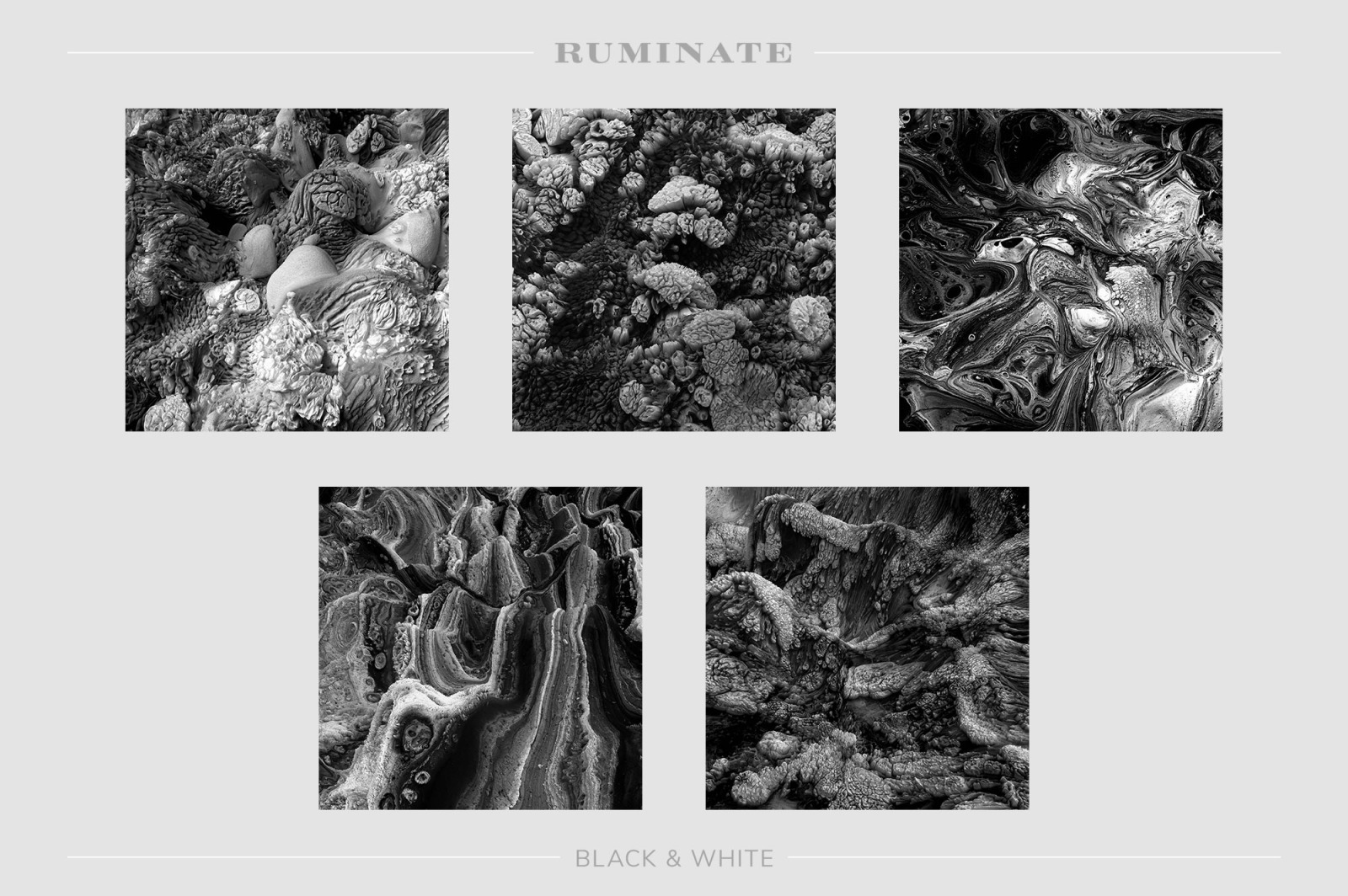 Ruminate: Experimental 3D Paint Textures Ruminate: Experimental 3D Paint Textures