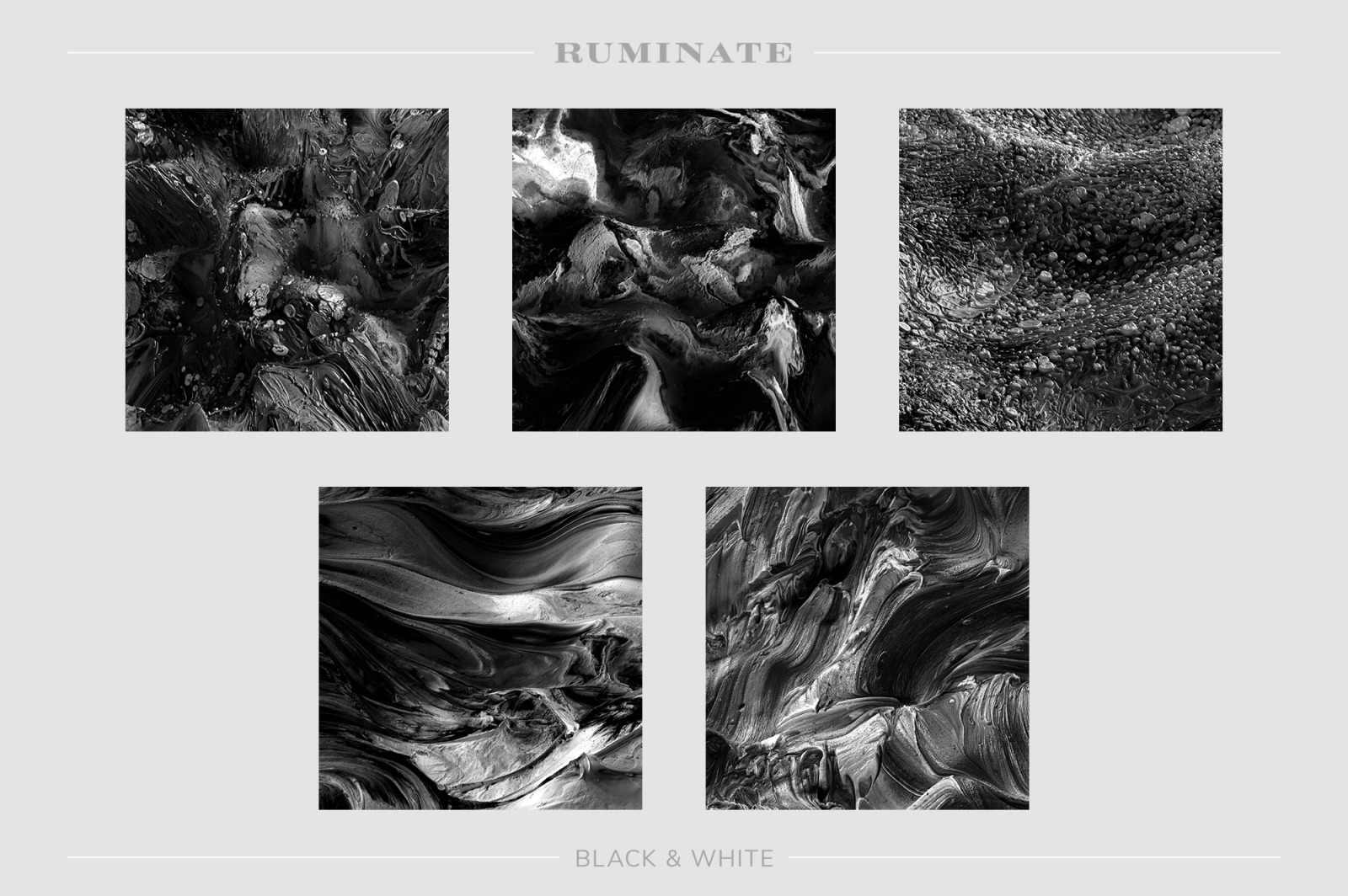 Ruminate: Experimental 3D Paint Textures Ruminate: Experimental 3D Paint Textures
