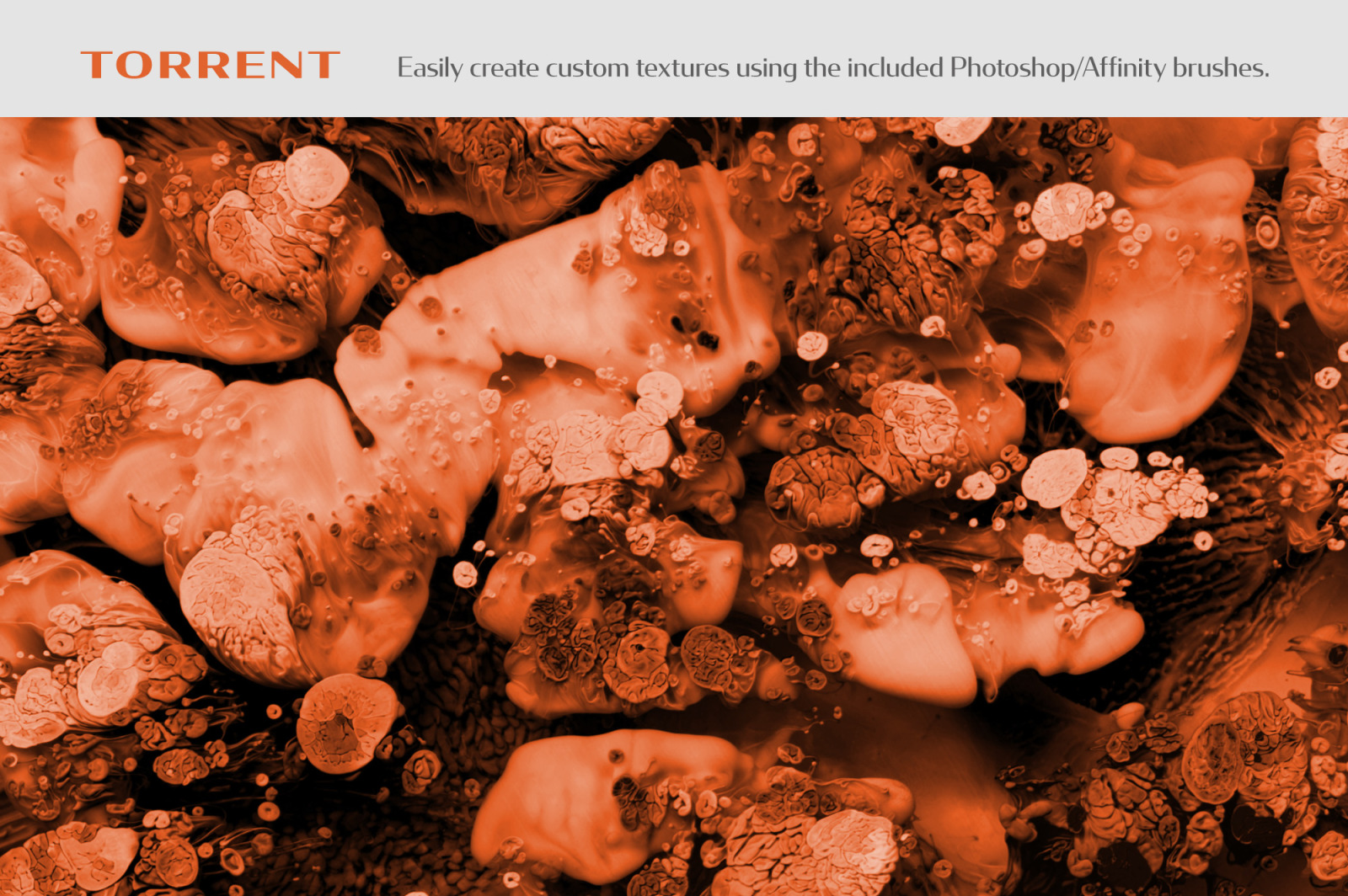 Torrent: Experimental Ink and Resin Textures