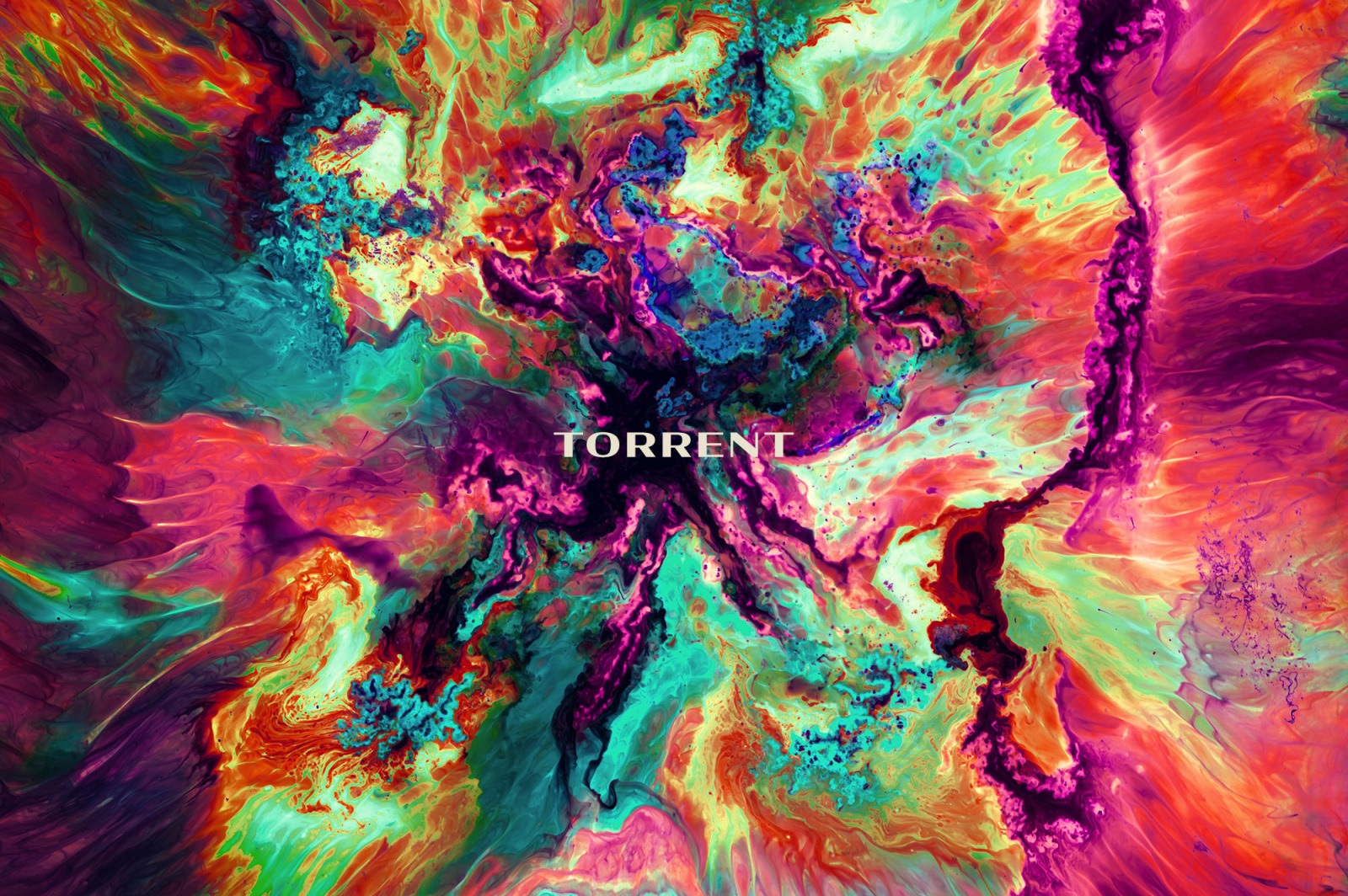 Torrent: Experimental Ink and Resin Textures