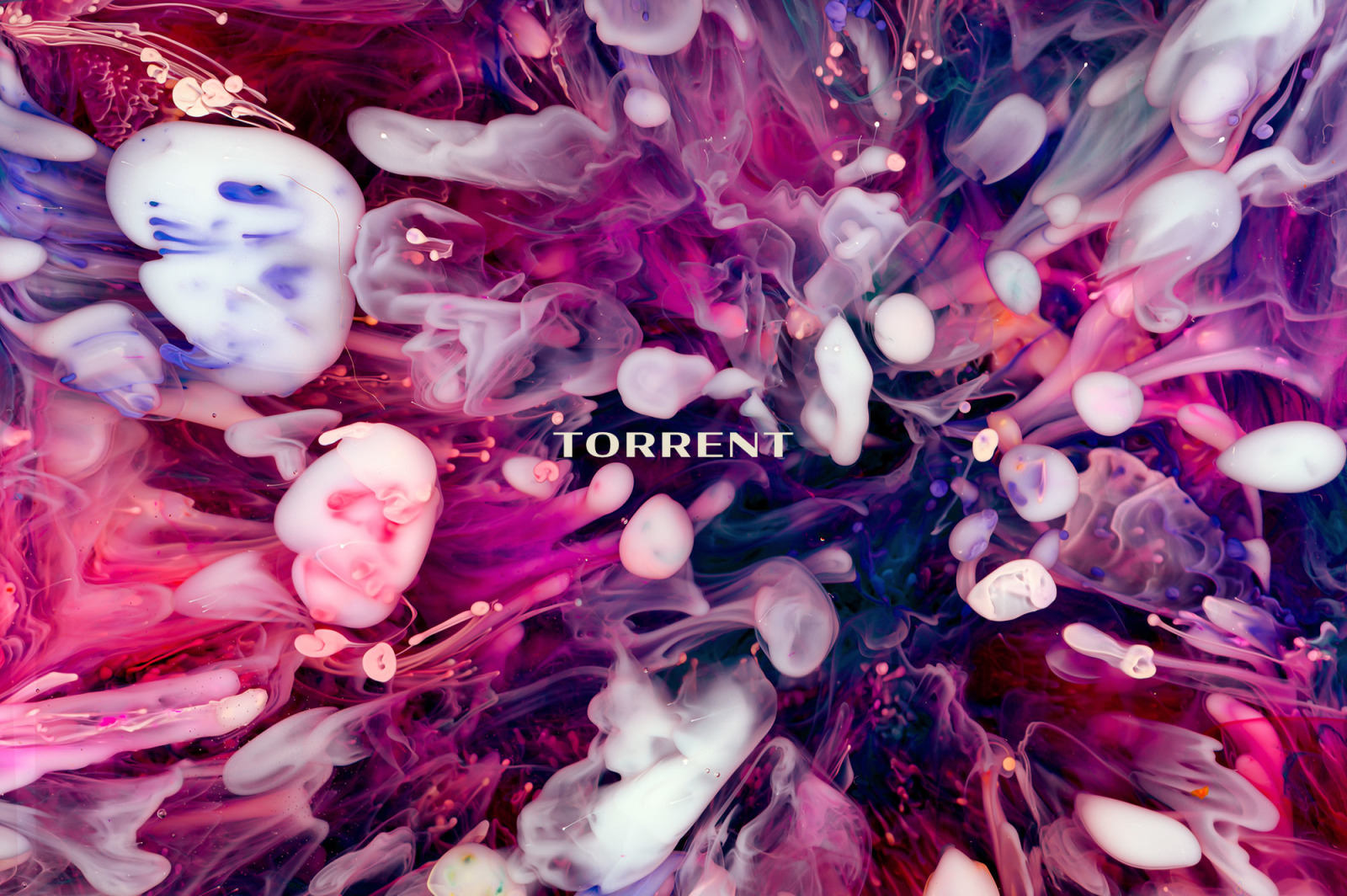 Torrent: Experimental Ink and Resin Textures