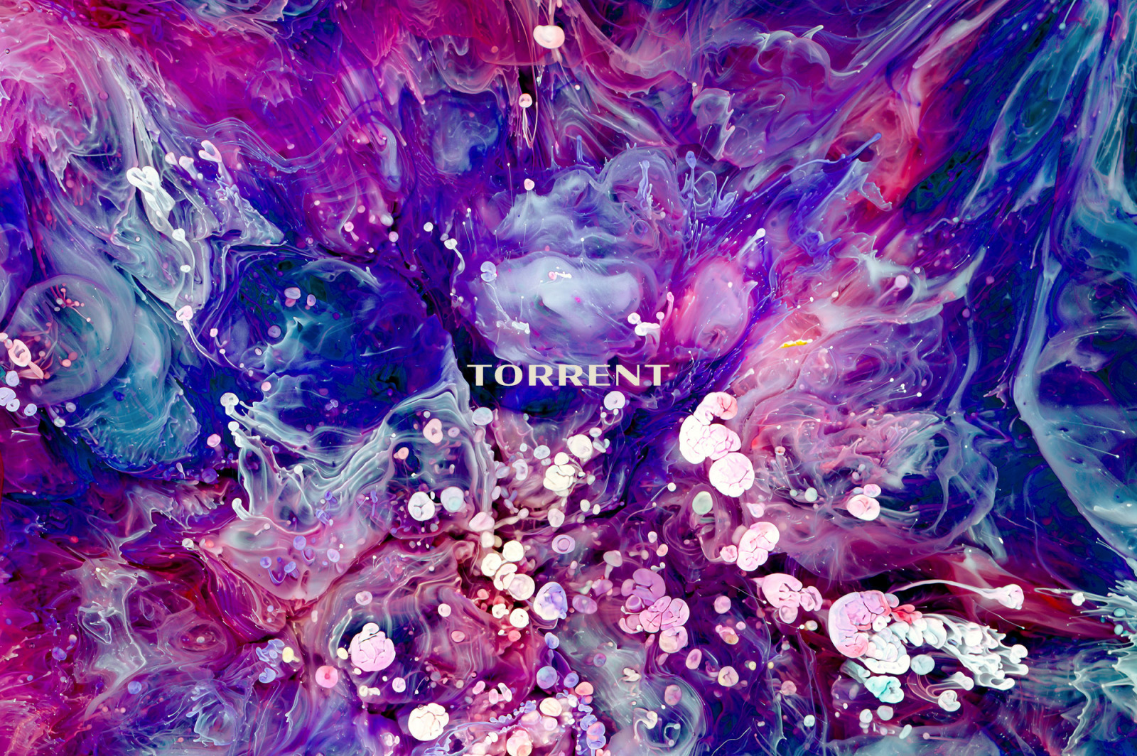 Torrent: Experimental Ink and Resin Textures