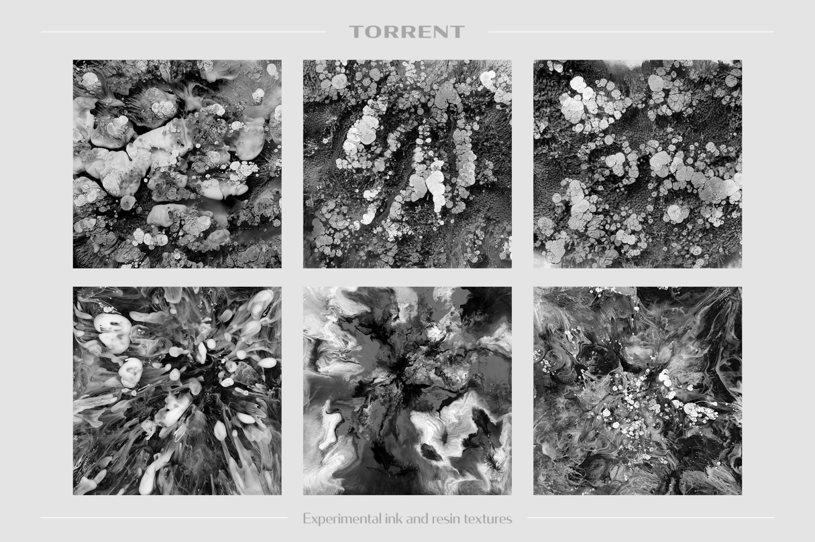 Torrent: Experimental Ink and Resin Textures Torrent: Experimental Ink and Resin Textures