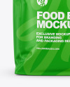 Matte Food Bag Mockup - Front View