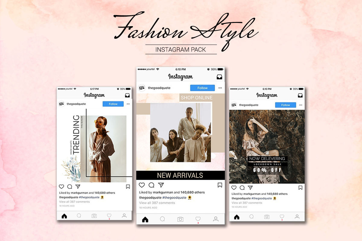 Fashion Style Instagram Post