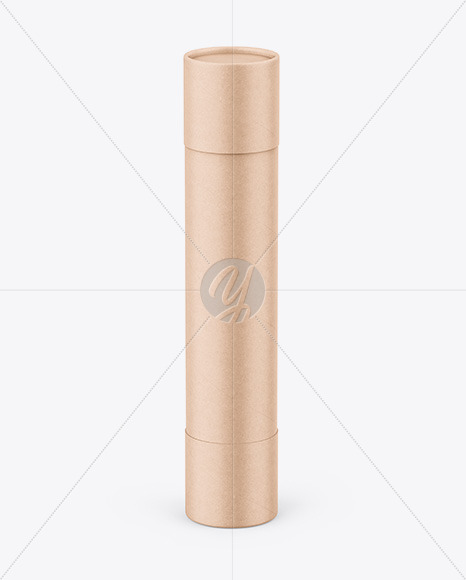 Kraft Tube Mockup Kraft Tube Mockup