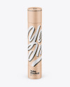 Kraft Tube Mockup Kraft Tube Mockup