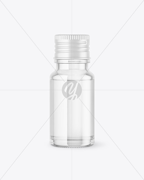 Clear Glass Bottle Mockup Clear Glass Bottle Mockup
