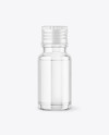 Clear Glass Bottle Mockup Clear Glass Bottle Mockup
