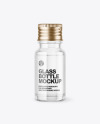 Clear Glass Bottle Mockup Clear Glass Bottle Mockup