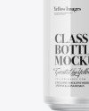 Frosted Vodka Bottle Mockup