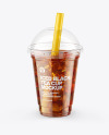 Iced Black Tea Cup Mockup