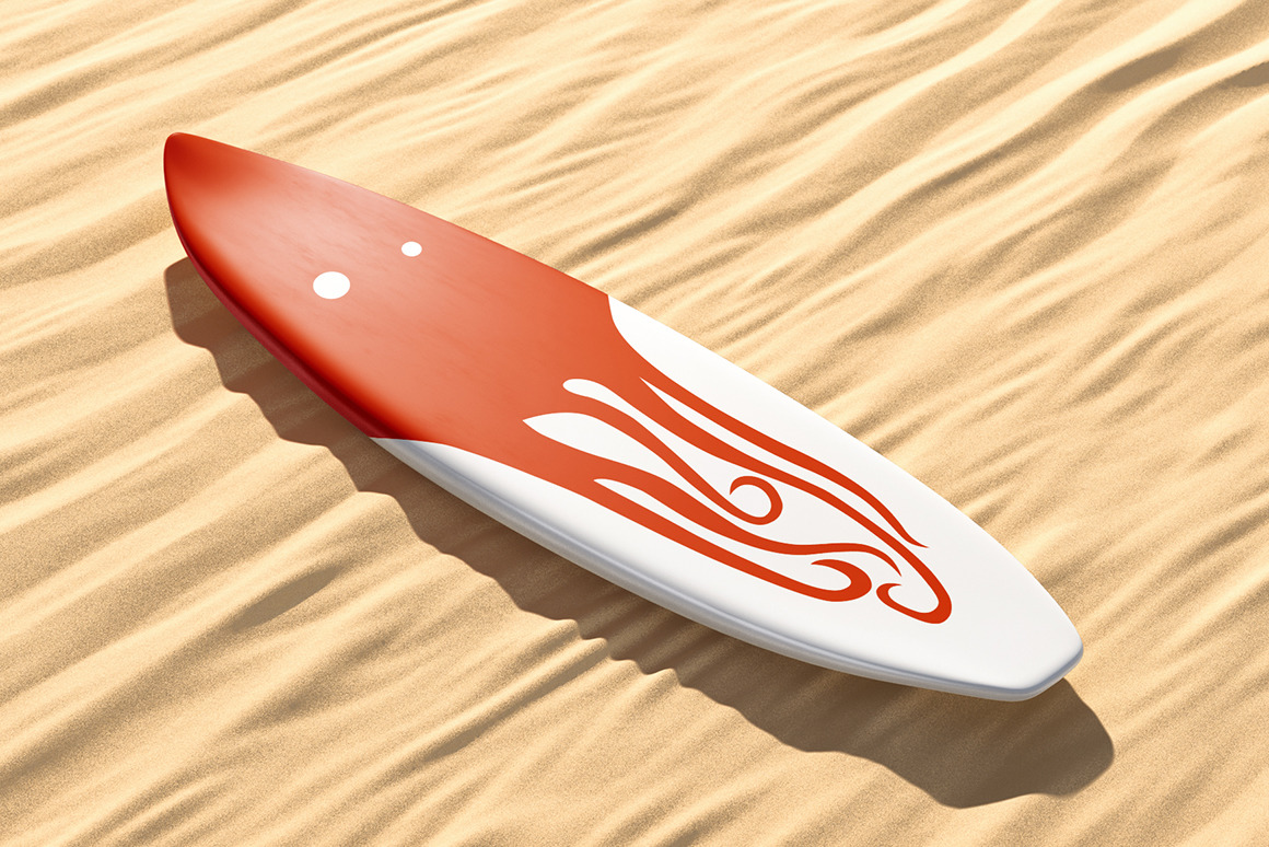 Surfboard Mockups Set Surfboard Mockups Set