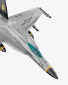 Combat Fighter - Half Side View