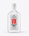 Glass Vodka Bottle Mockup Glass Vodka Bottle Mockup