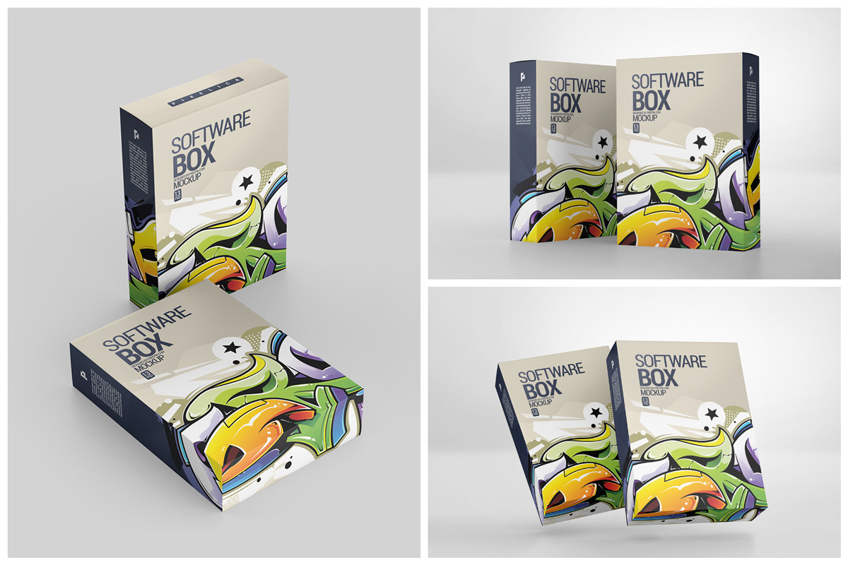 Software Box Mockup Software Box Mockup