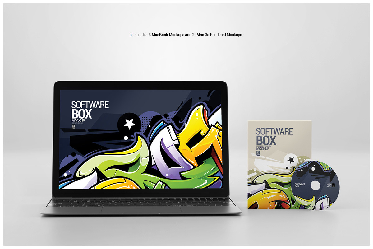 Software Box Mockup