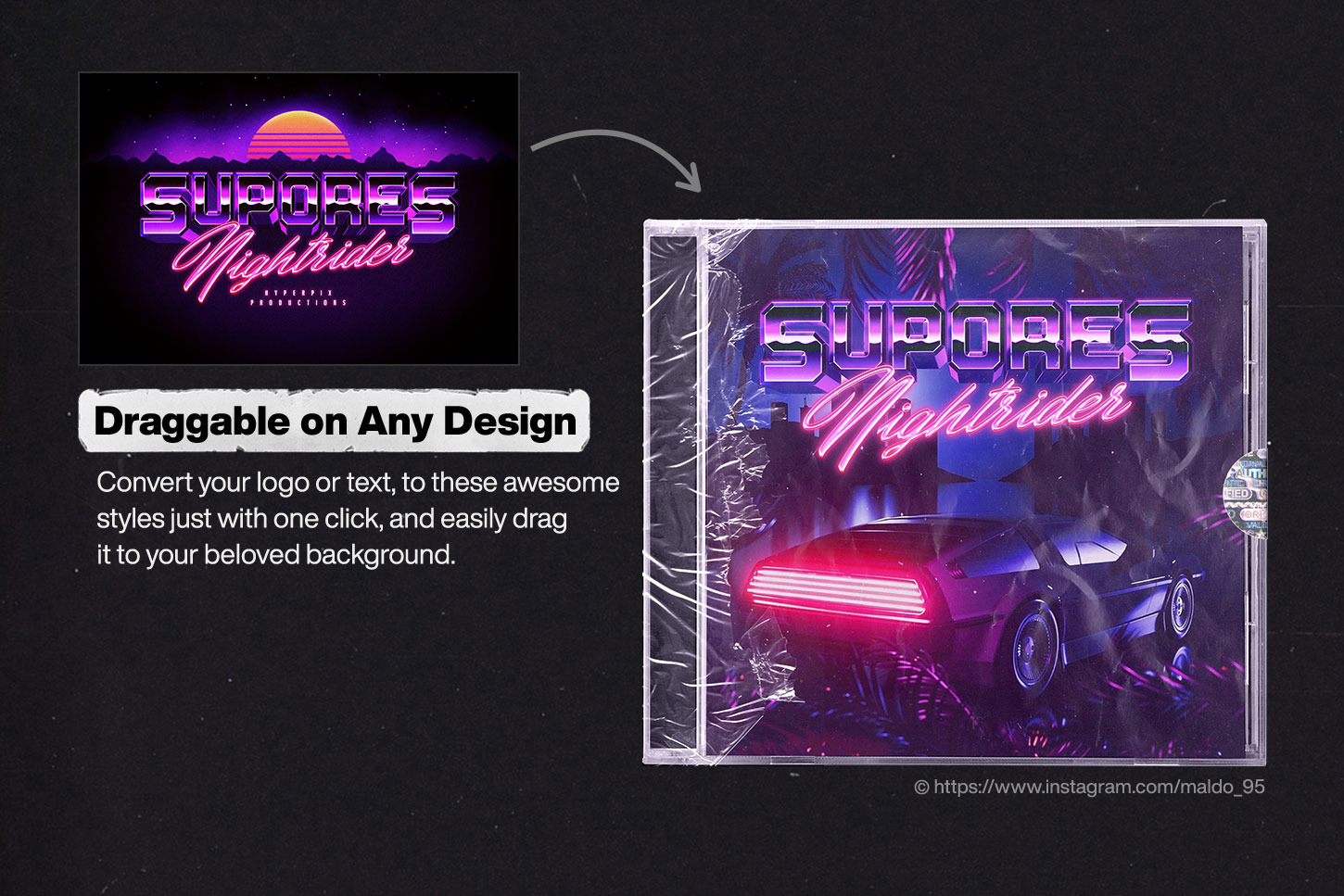 80s Text and Logo Effects Vol.5