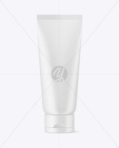 Matte Cosmetic Tube Mockup