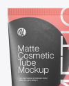 Matte Cosmetic Tube Mockup