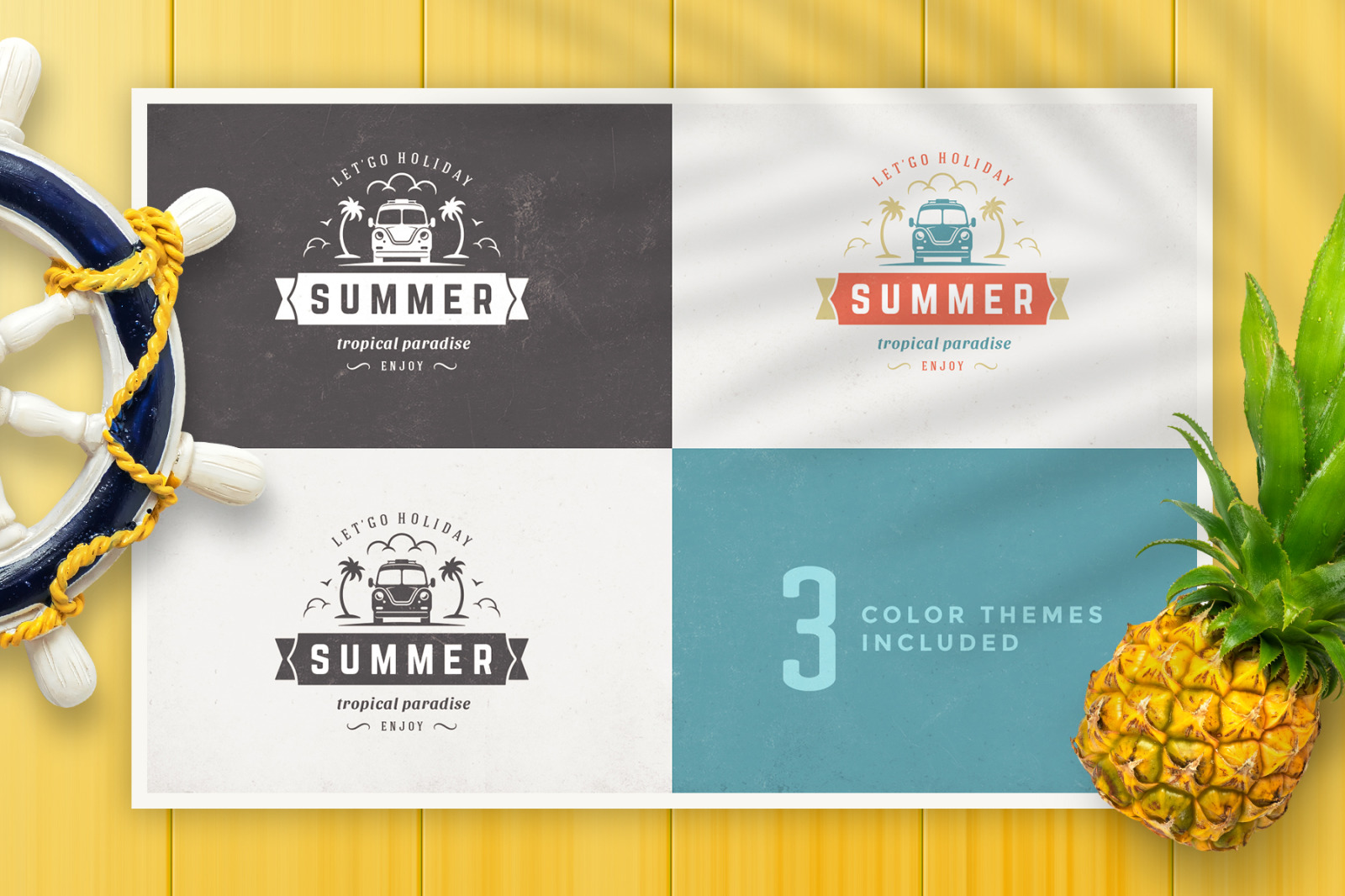 Summer Holidays Badges Summer Holidays Badges