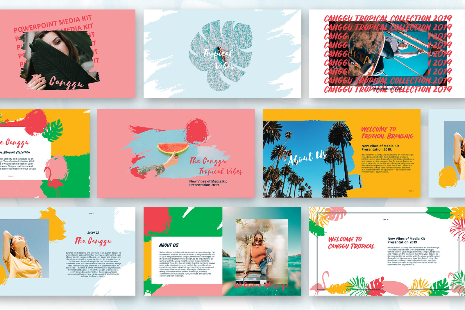 CANGGU - PowerPoint Media Kit Templates CANGGU - PowerPoint Media Kit Templates